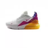 achat nike air max 270 femmes hommes prix bas white purple blue